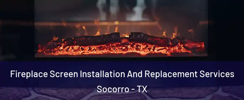  Fireplace Screen Installation And Replacement Services Socorro - TX