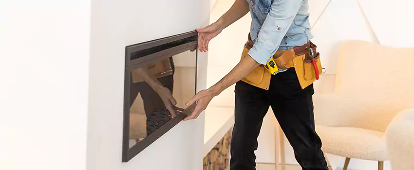 Metal Fireplace Installation in Socorro, Texas
