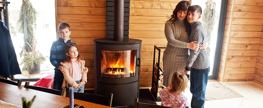 Morso Cast Iron Fireplace Insert Installation in Socorro, Texas