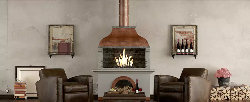 Thelin Hearth Products Providence Pellet Insert Fireplace Installation in Socorro, TX