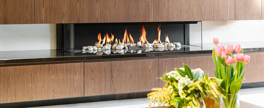 Double-height Fireplace Design Refurbishment in Socorro, Texas