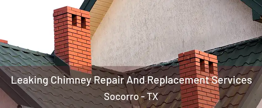  Leaking Chimney Repair And Replacement Services Socorro - TX